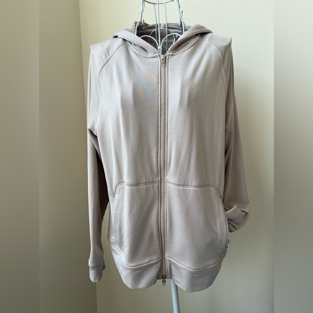 Peter Millar Long Sleeve Beaumont Raglan Full-Zip Hoodie Cardigan Utility Jacket